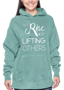 We Rise Unisex Hoodie - Green