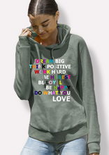 Load image into Gallery viewer, Do What You Love - Olive Hoodie
