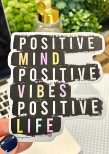 Positive Vibes Sticker