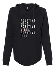 Load image into Gallery viewer, Positive Vibes - Black Hoodie
